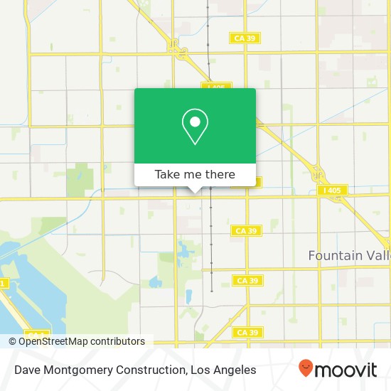 Mapa de Dave Montgomery Construction