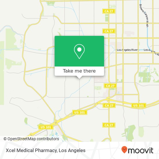 Xcel Medical Pharmacy map