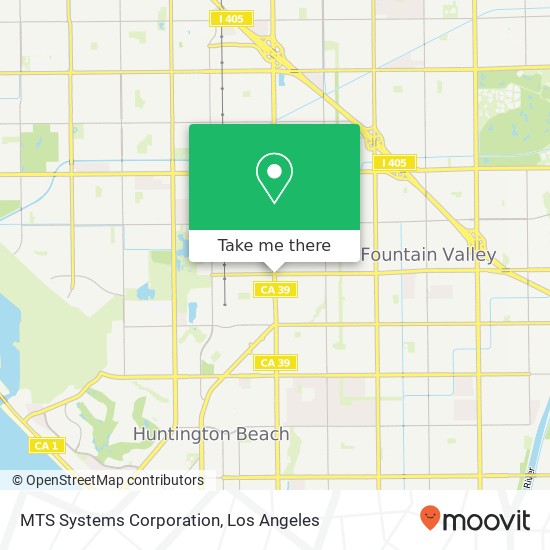 MTS Systems Corporation map