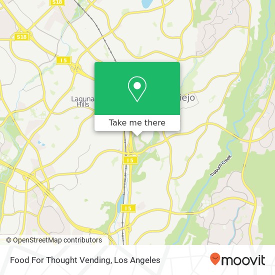 Mapa de Food For Thought Vending