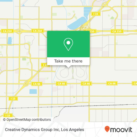 Creative Dynamics Group Inc map