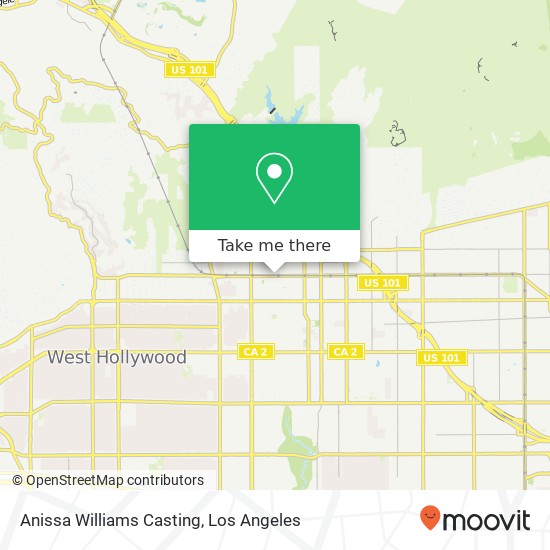 Anissa Williams Casting map