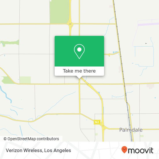 Mapa de Verizon Wireless