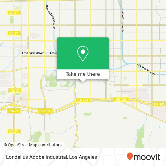 Mapa de Londelius Adobe Industrial