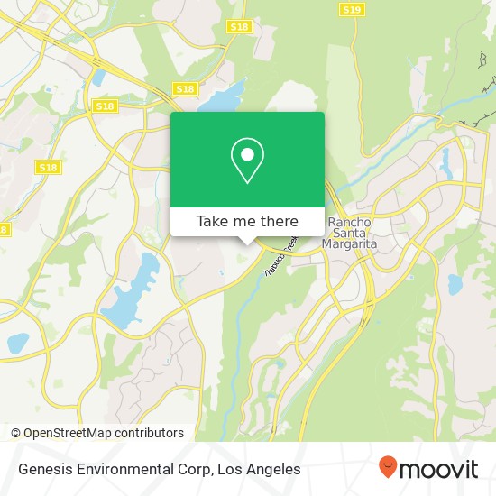 Mapa de Genesis Environmental Corp
