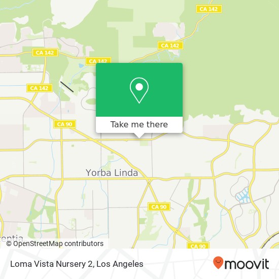 Mapa de Loma Vista Nursery 2
