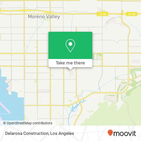 Delarosa Construction map