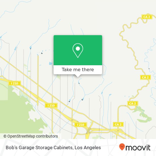 Mapa de Bob's Garage Storage Cabinets