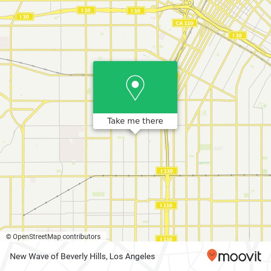 Mapa de New Wave of Beverly Hills