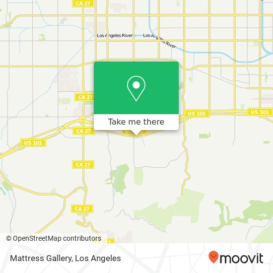 Mattress Gallery map