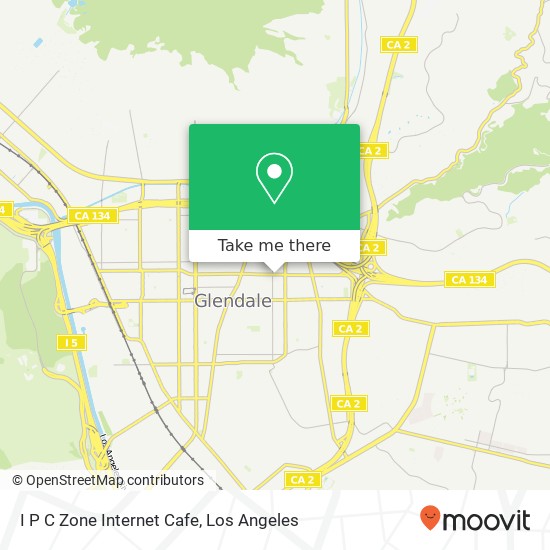 Mapa de I P C Zone Internet Cafe