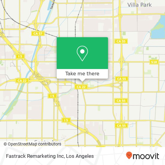 Fastrack Remarketing Inc map