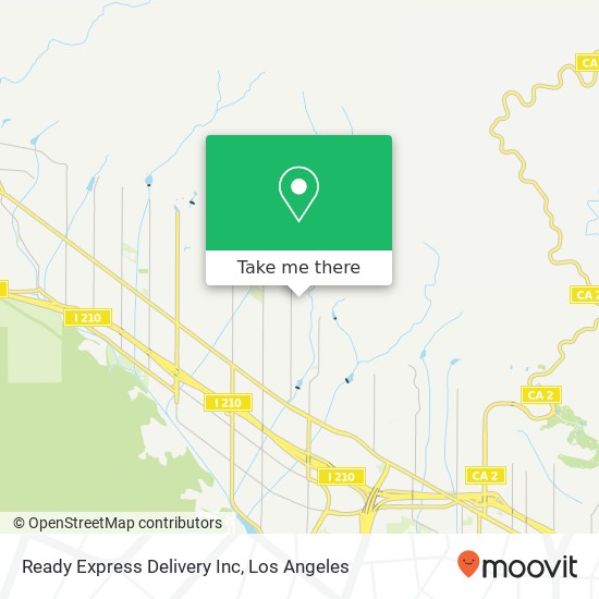 Mapa de Ready Express Delivery Inc