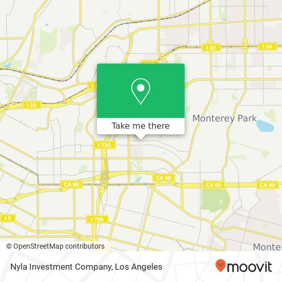 Nyla Investment Company map