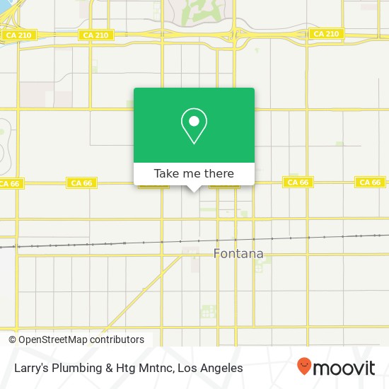 Larry's Plumbing & Htg Mntnc map