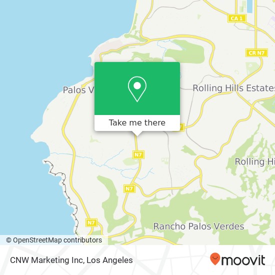 CNW Marketing Inc map