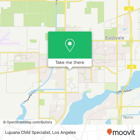 Lujuana Child Specialist map