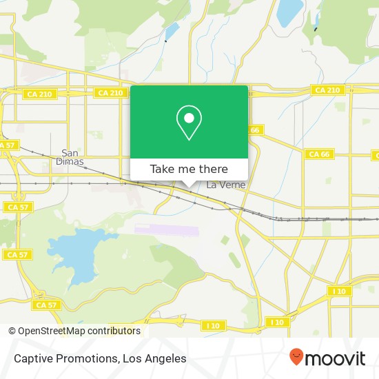 Captive Promotions map