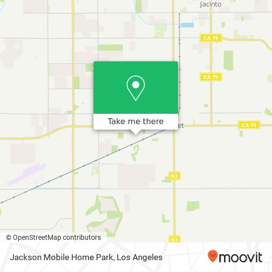 Jackson Mobile Home Park map