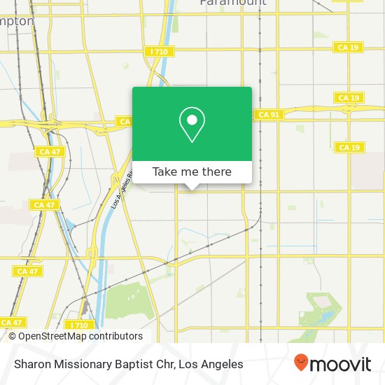 Sharon Missionary Baptist Chr map