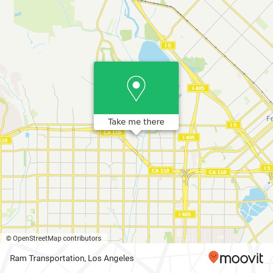 Ram Transportation map