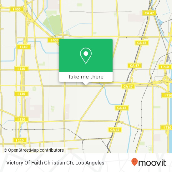 Victory Of Faith Christian Ctr map