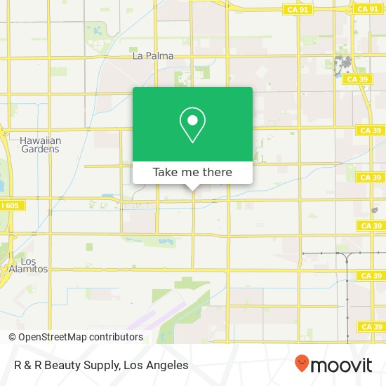 R & R Beauty Supply map
