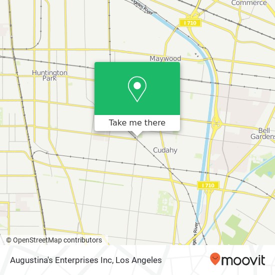 Mapa de Augustina's Enterprises Inc