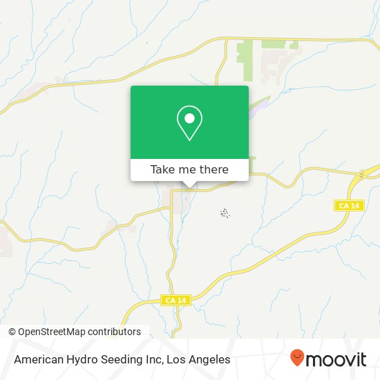 American Hydro Seeding Inc map