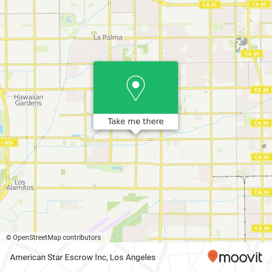 American Star Escrow Inc map