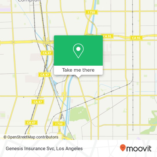 Genesis Insurance Svc map