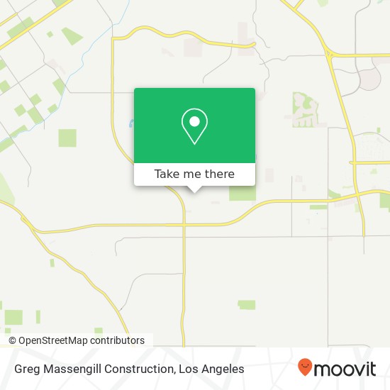 Mapa de Greg Massengill Construction