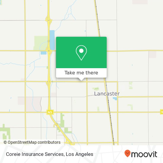 Coreie Insurance Services map