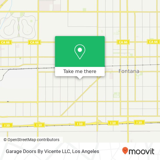 Mapa de Garage Doors By Vicente  LLC