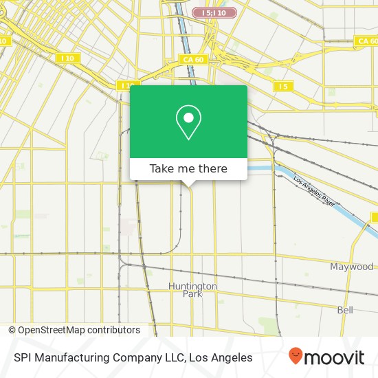 SPI Manufacturing Company LLC map