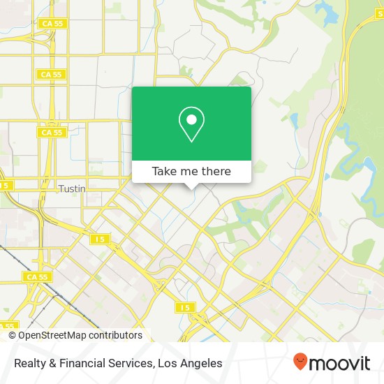 Realty & Financial Services map