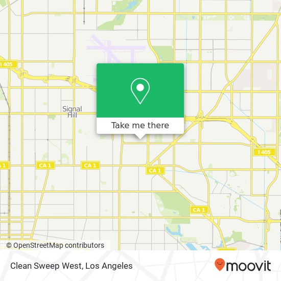 Mapa de Clean Sweep West