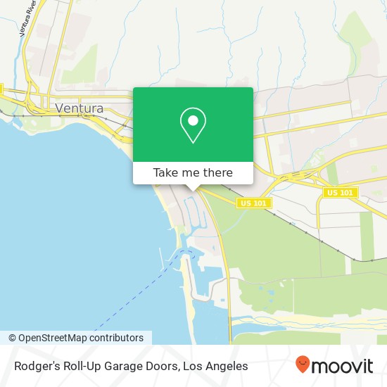 Rodger's Roll-Up Garage Doors map