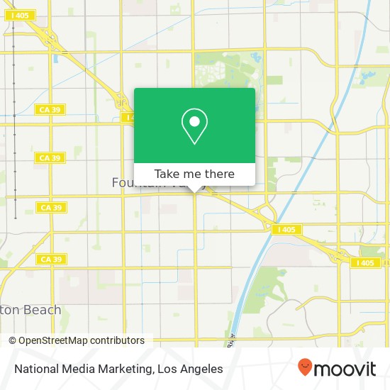 Mapa de National Media Marketing