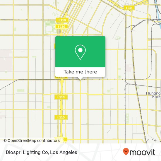 Mapa de Diospri Lighting Co