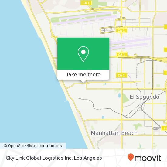 Sky Link Global Logistics Inc map
