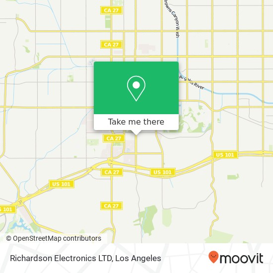 Richardson Electronics LTD map