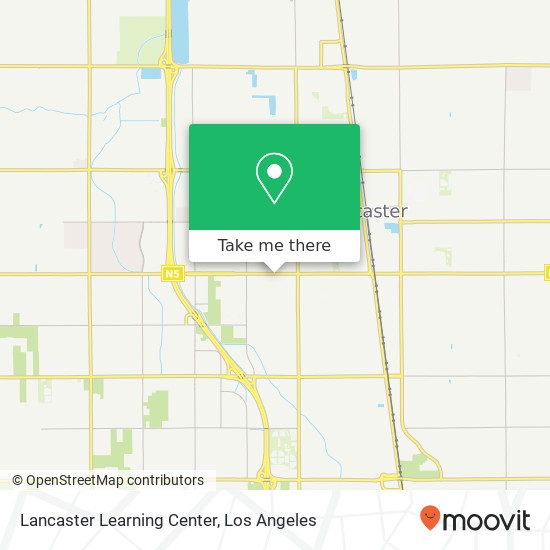 Lancaster Learning Center map