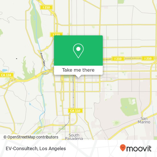 EV-Consultech map