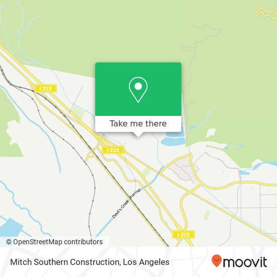 Mapa de Mitch Southern Construction