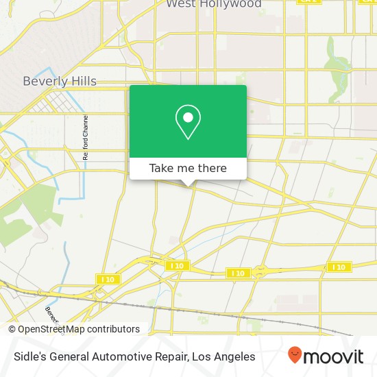 Sidle's General Automotive Repair map