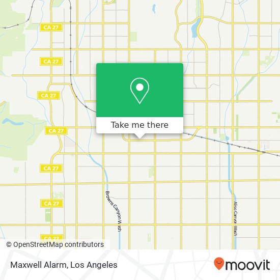 Maxwell Alarm map