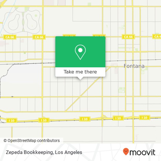 Zepeda Bookkeeping map