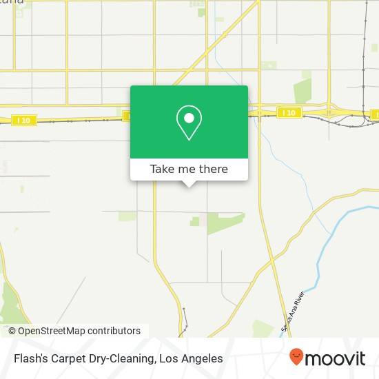 Mapa de Flash's Carpet Dry-Cleaning