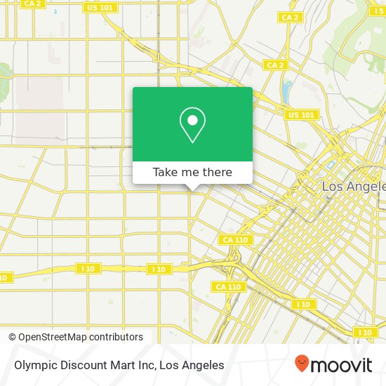 Mapa de Olympic Discount Mart Inc